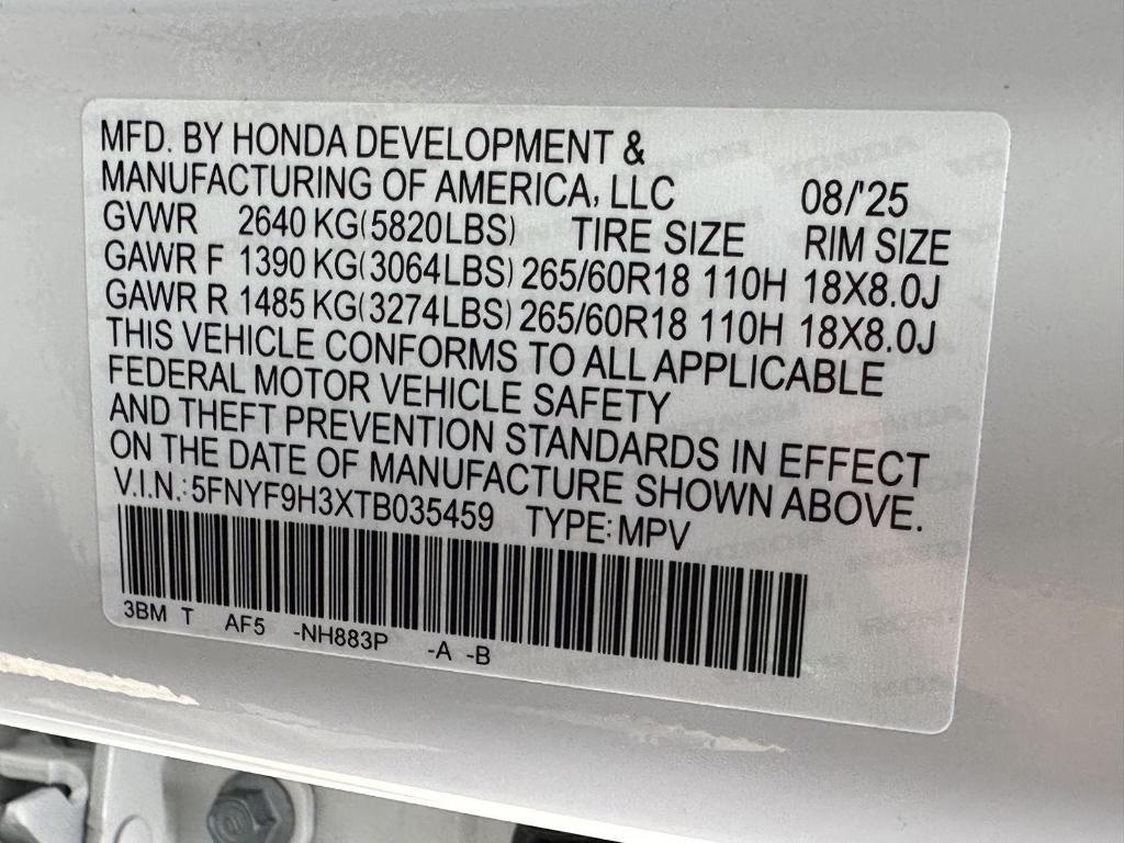 new 2026 Honda Passport car, priced at $47,400