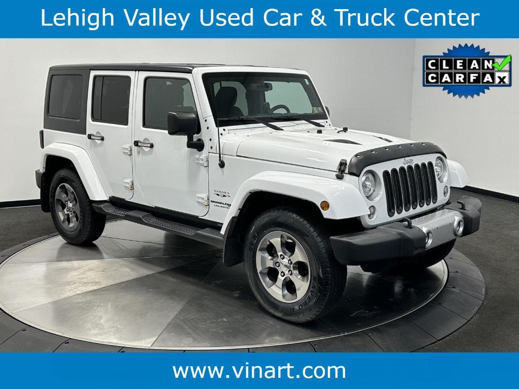 used 2018 Jeep Wrangler JK Unlimited car, priced at $21,495