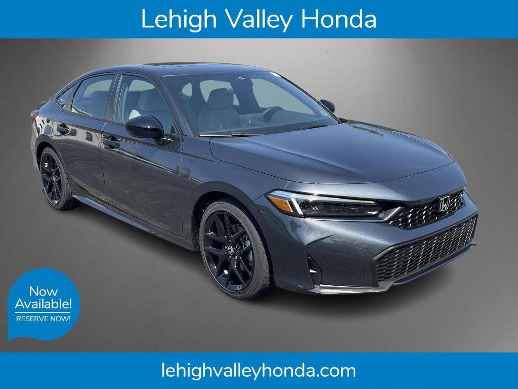 new 2025 Honda Civic Hybrid car, priced at $30,100