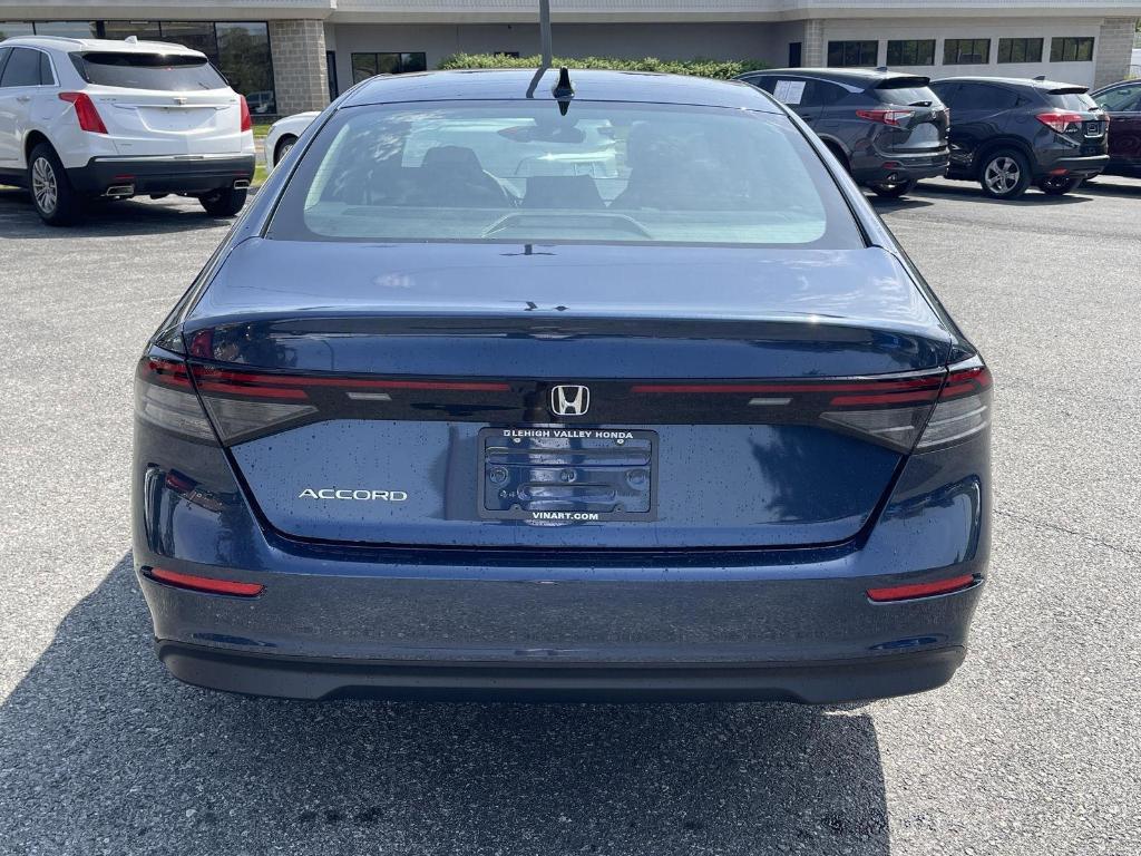 new 2025 Honda Accord car, priced at $31,710