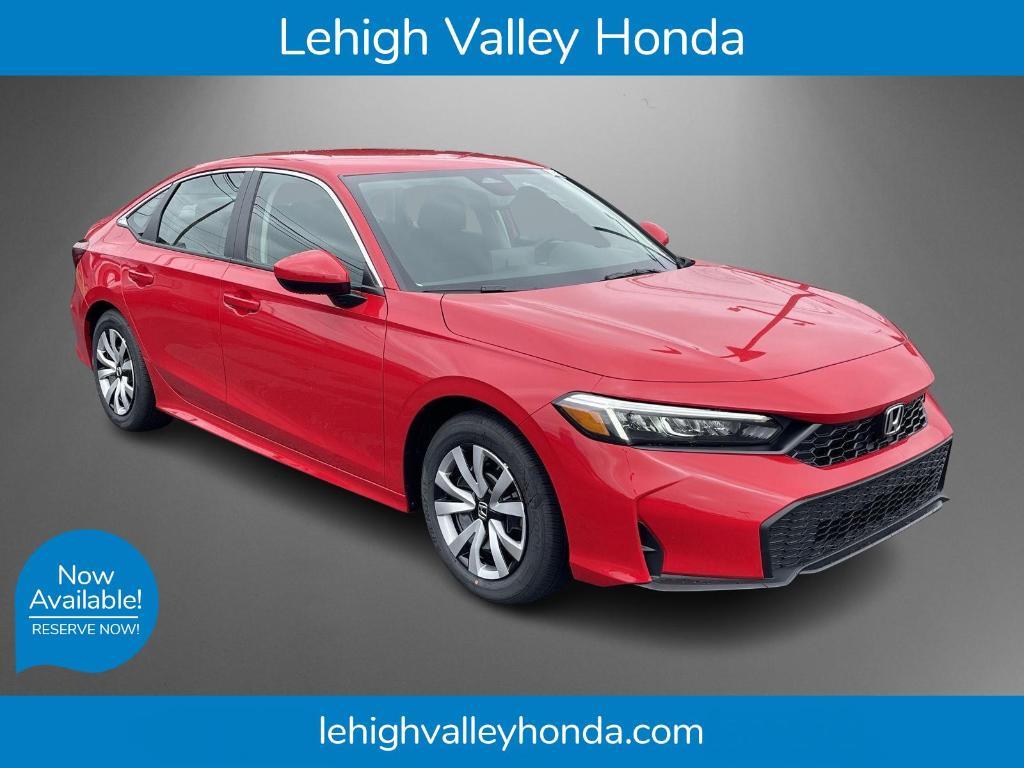 new 2026 Honda Civic car, priced at $25,745