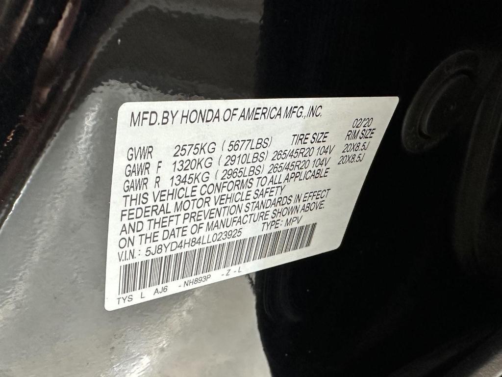 used 2020 Acura MDX car, priced at $32,695