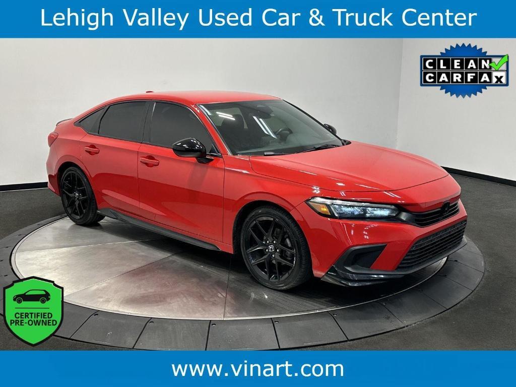 used 2022 Honda Civic car, priced at $22,995