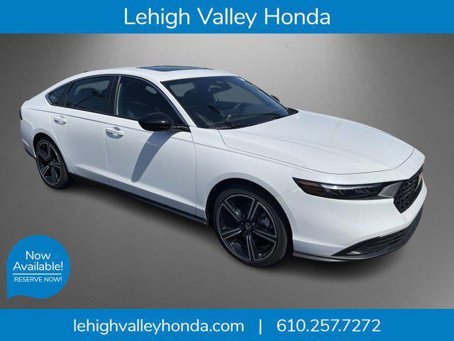 new 2024 Honda Accord Hybrid car, priced at $34,445