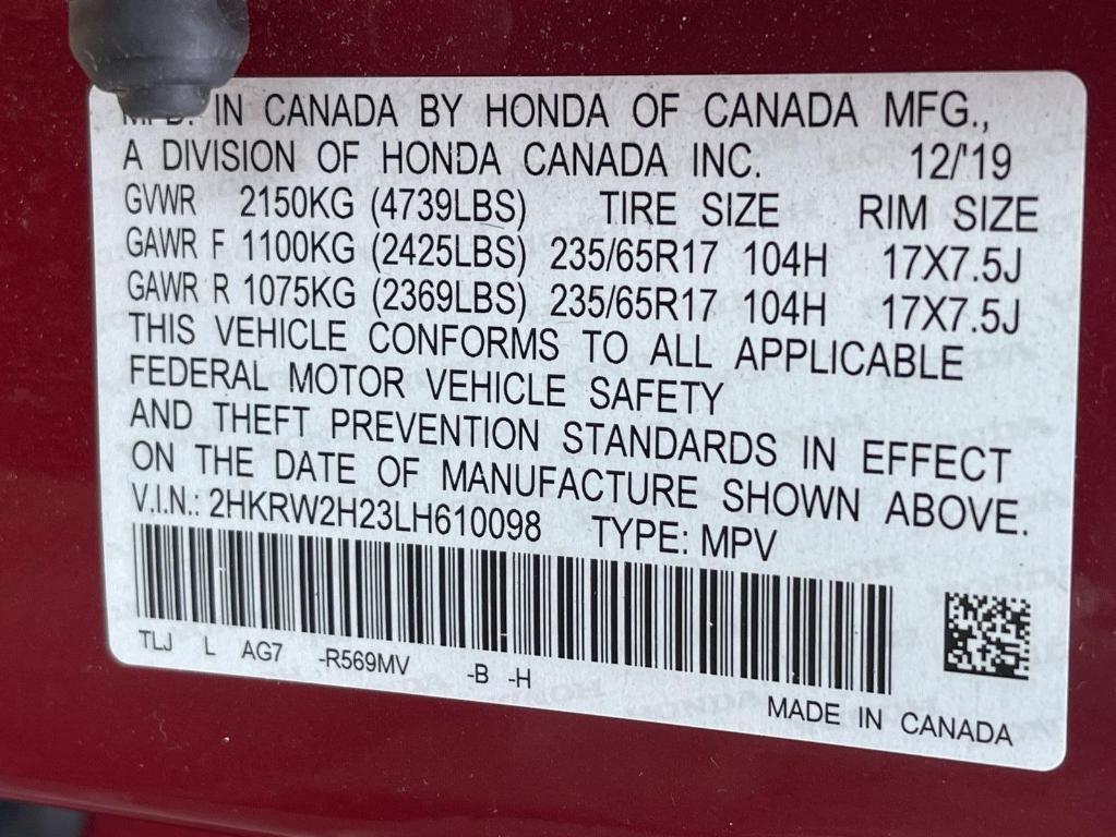 used 2020 Honda CR-V car, priced at $22,695