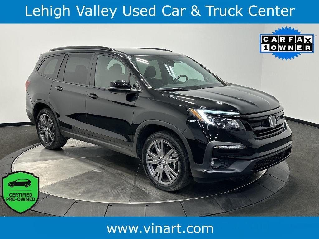 used 2022 Honda Pilot car, priced at $31,995