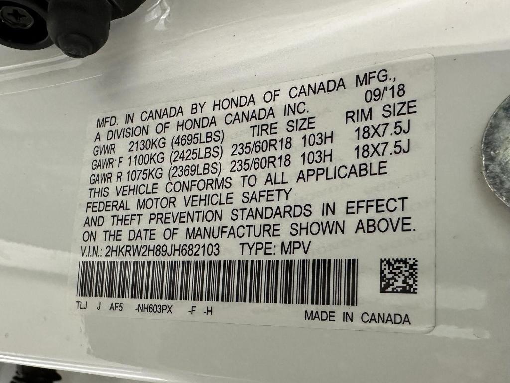 used 2018 Honda CR-V car, priced at $19,995