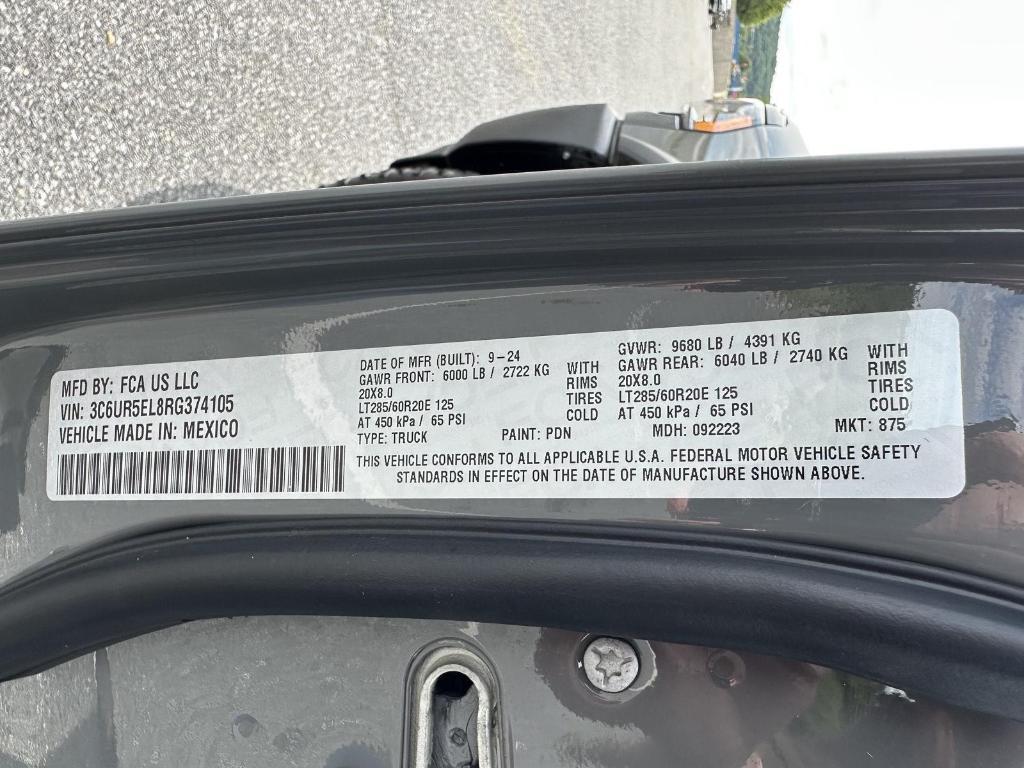used 2024 Ram 2500 car, priced at $73,995
