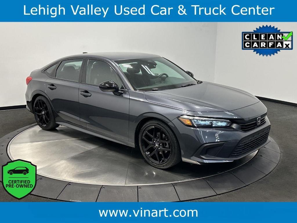 used 2022 Honda Civic car, priced at $23,995