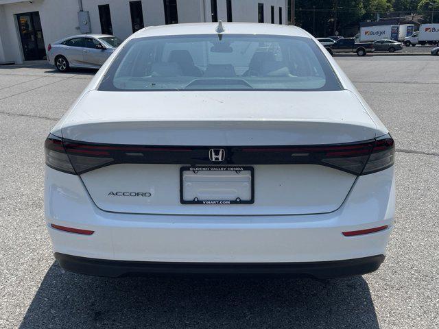 new 2024 Honda Accord car, priced at $29,445