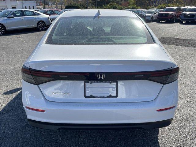 new 2025 Honda Accord car, priced at $29,845