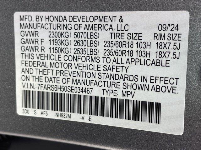 new 2025 Honda CR-V Hybrid car, priced at $37,500