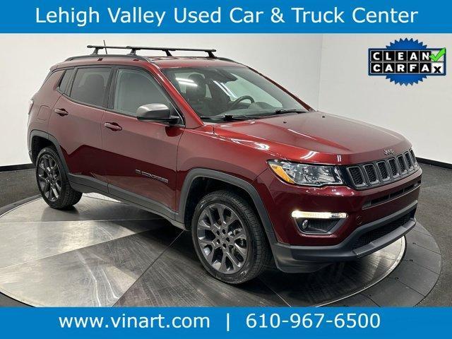 used 2021 Jeep Compass car, priced at $20,495