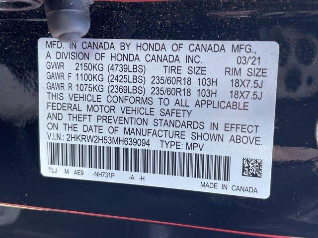 used 2021 Honda CR-V car, priced at $27,995