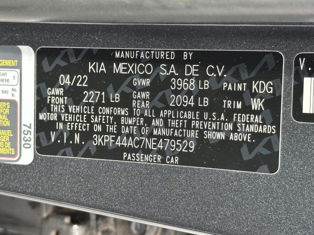 used 2022 Kia Forte car, priced at $20,995