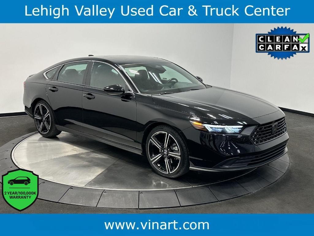 used 2023 Honda Accord Hybrid car, priced at $25,795