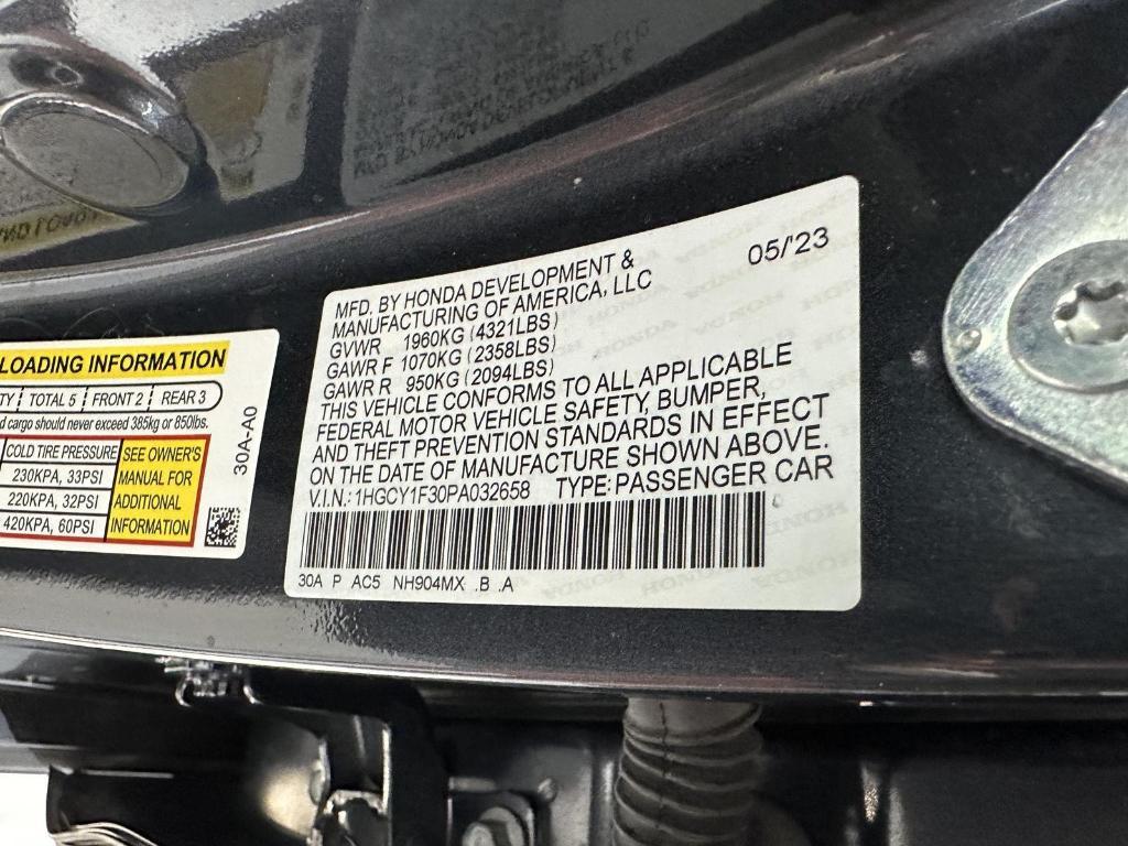 used 2023 Honda Accord car, priced at $25,965