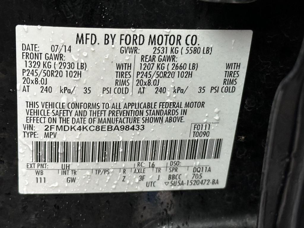 used 2014 Ford Edge car, priced at $10,495