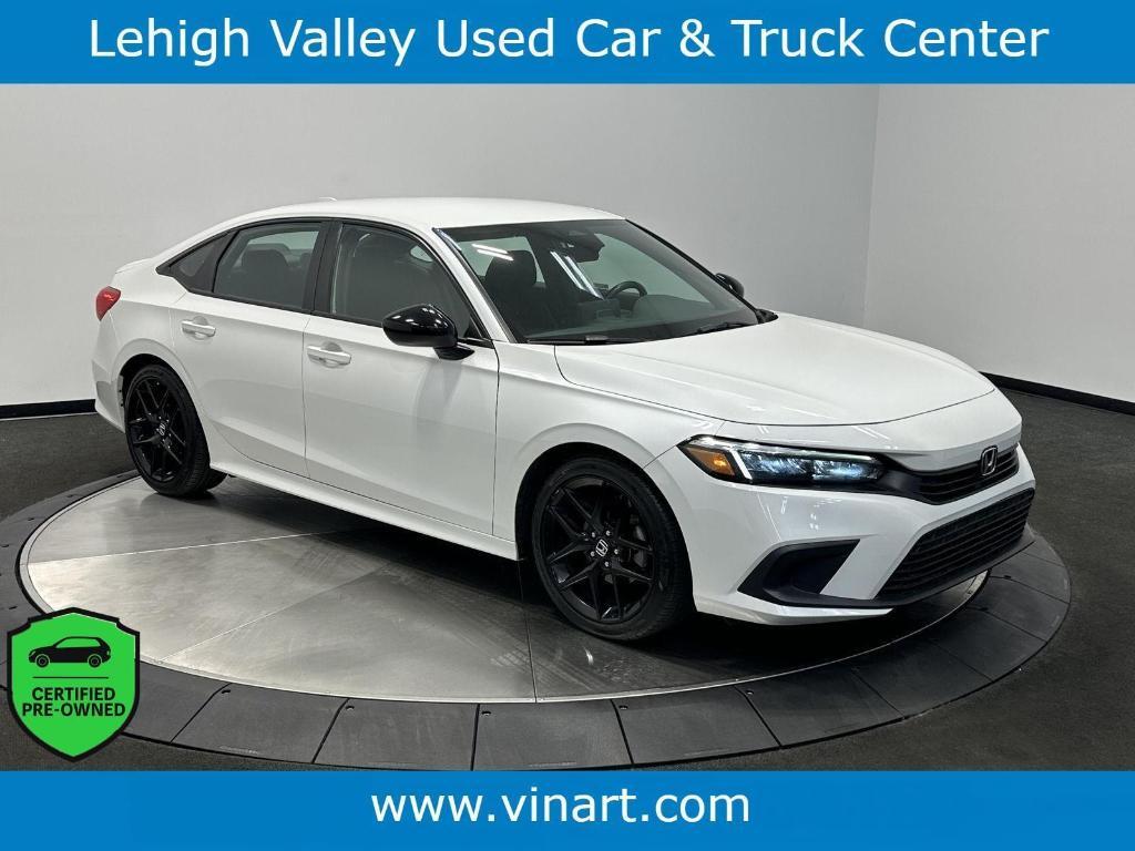 used 2022 Honda Civic car, priced at $22,995