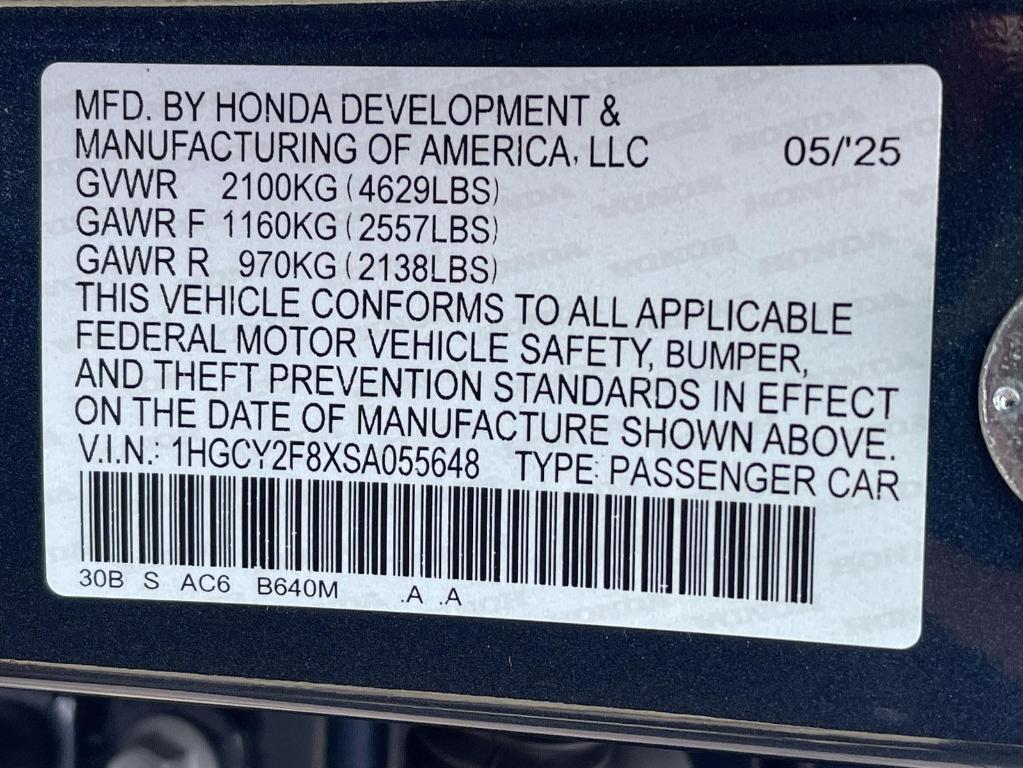new 2025 Honda Accord Hybrid car, priced at $40,450