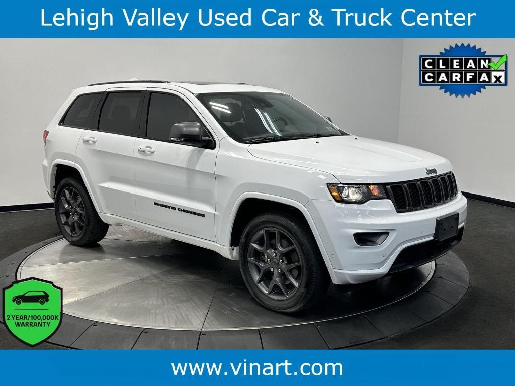 used 2021 Jeep Grand Cherokee car, priced at $27,595