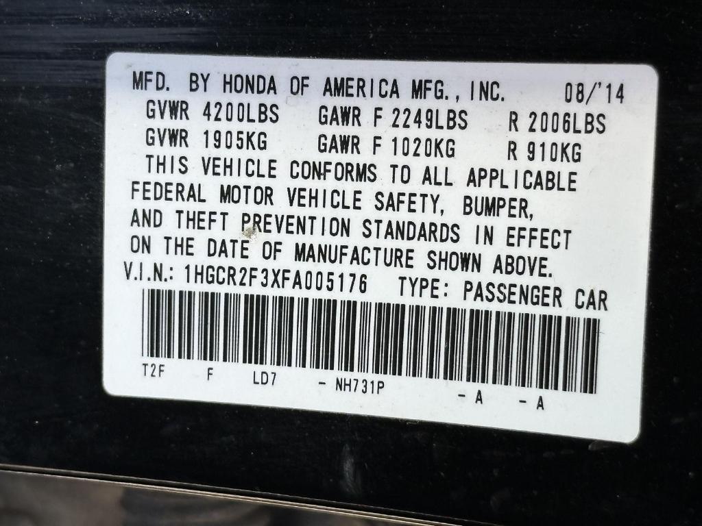used 2015 Honda Accord car, priced at $11,995