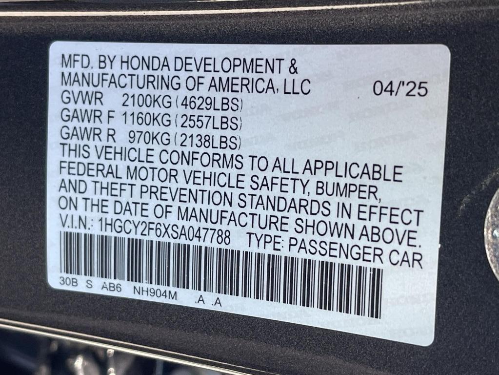 new 2025 Honda Accord Hybrid car, priced at $36,090