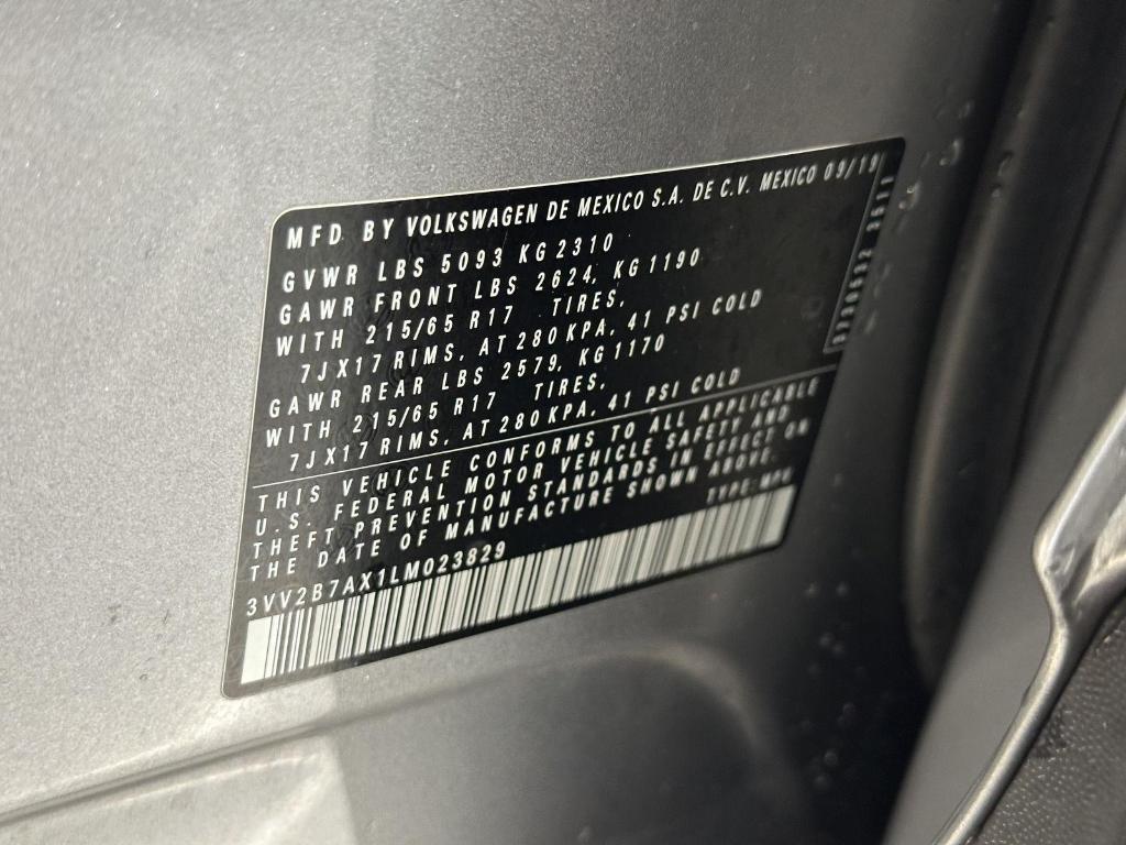 used 2020 Volkswagen Tiguan car, priced at $21,495