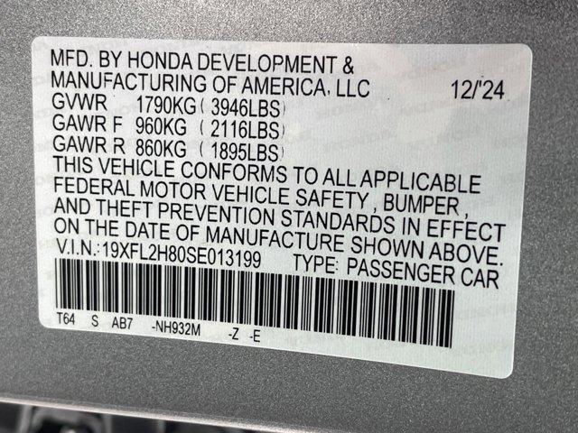 new 2025 Honda Civic car, priced at $27,705