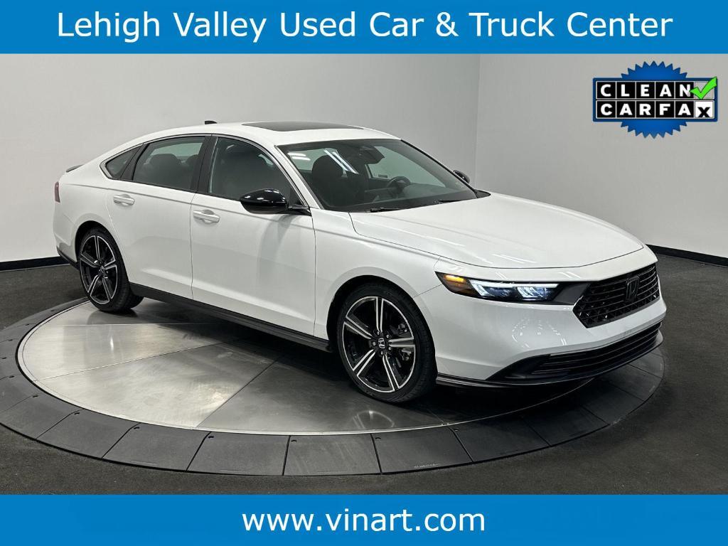 used 2023 Honda Accord Hybrid car, priced at $28,995