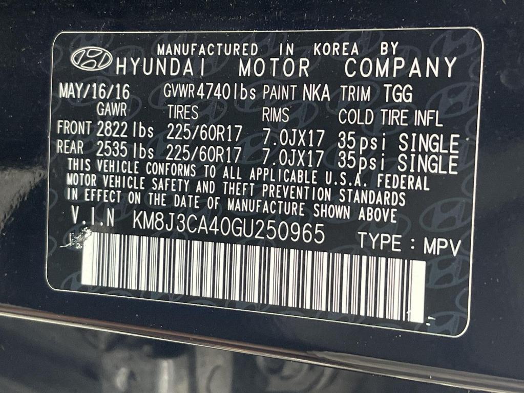 used 2016 Hyundai Tucson car, priced at $12,995