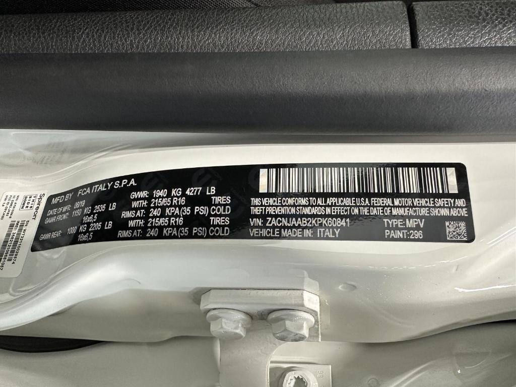 used 2019 Jeep Renegade car, priced at $16,495