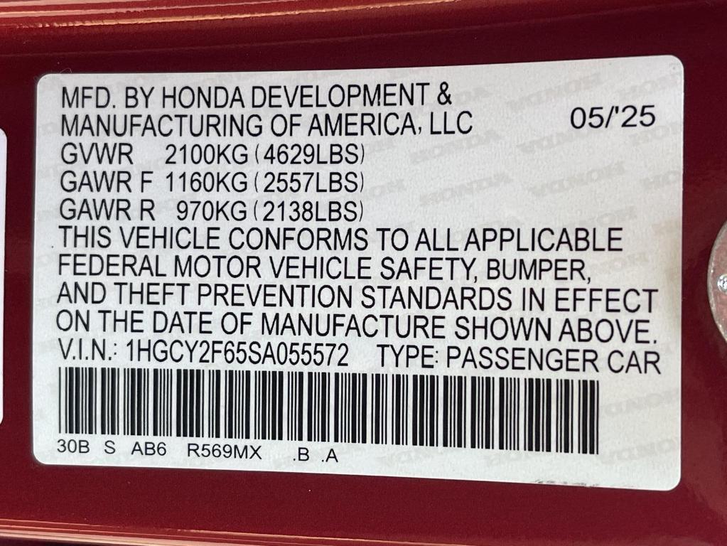 new 2025 Honda Accord Hybrid car, priced at $36,545