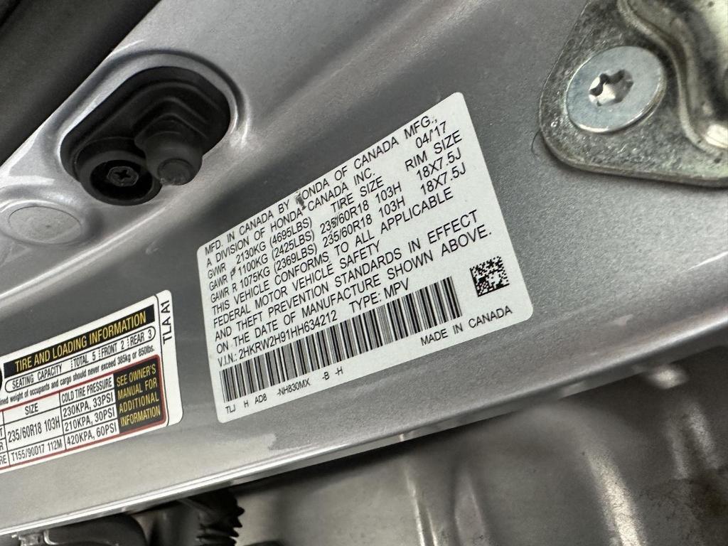 used 2017 Honda CR-V car, priced at $16,995
