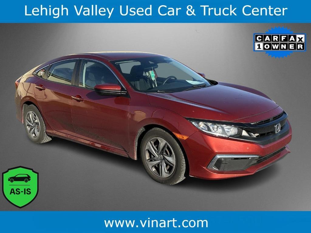 used 2021 Honda Civic car, priced at $18,495