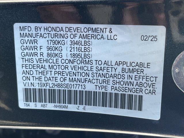 new 2025 Honda Civic car, priced at $27,760