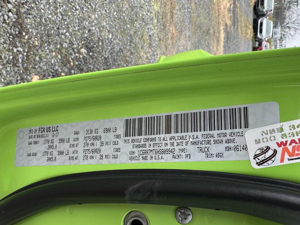 used 2017 Ram 1500 car, priced at $25,495