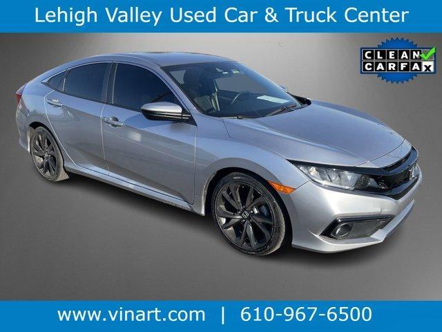 used 2021 Honda Civic car, priced at $21,500