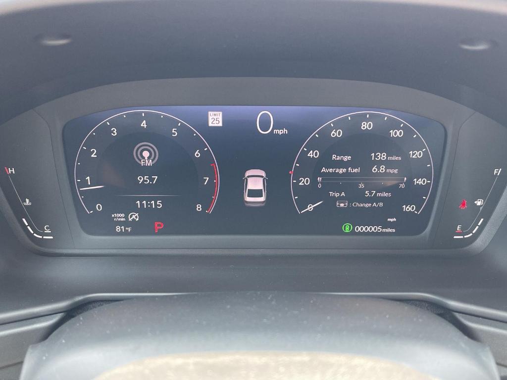 new 2025 Honda Accord car, priced at $29,445
