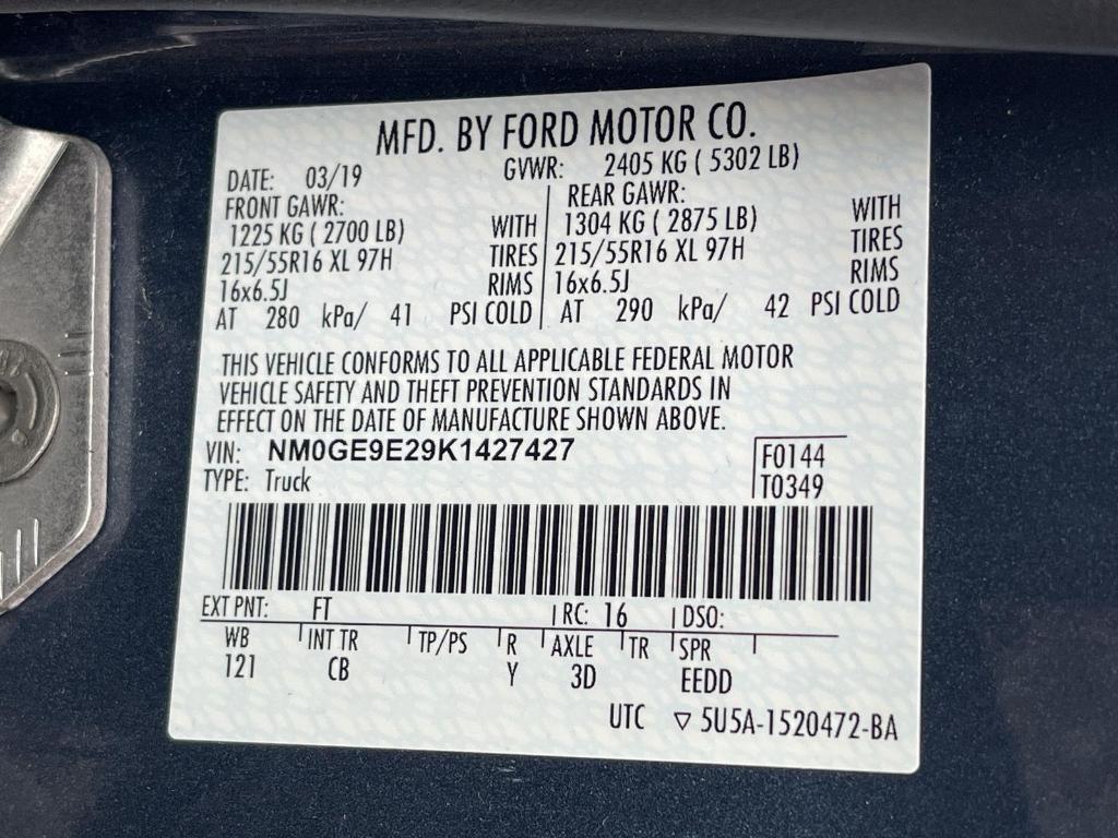 used 2019 Ford Transit Connect car, priced at $21,595