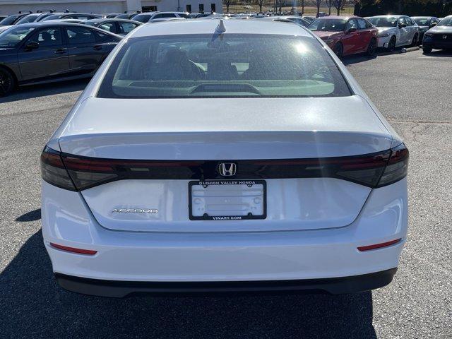 new 2025 Honda Accord car, priced at $29,845