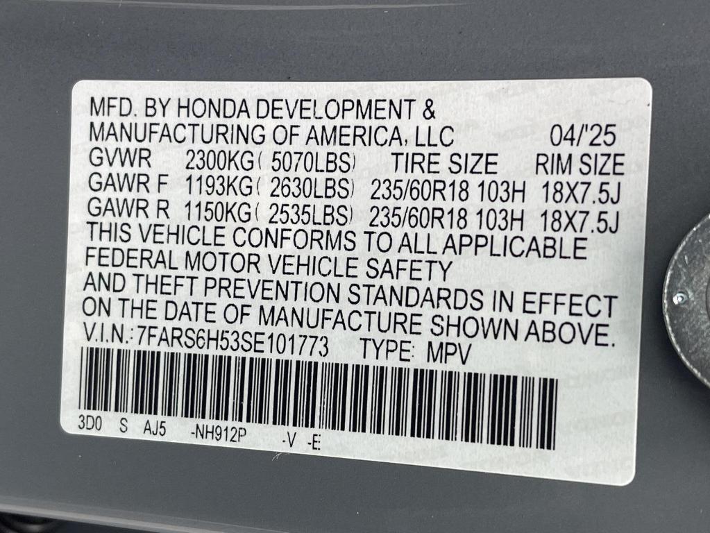 new 2025 Honda CR-V Hybrid car, priced at $38,000
