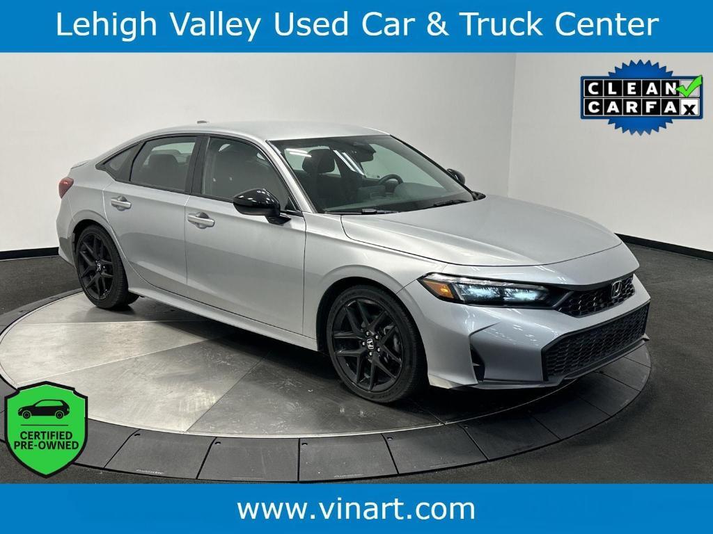 used 2025 Honda Civic car, priced at $24,995