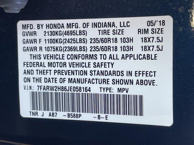 used 2018 Honda CR-V car, priced at $24,495