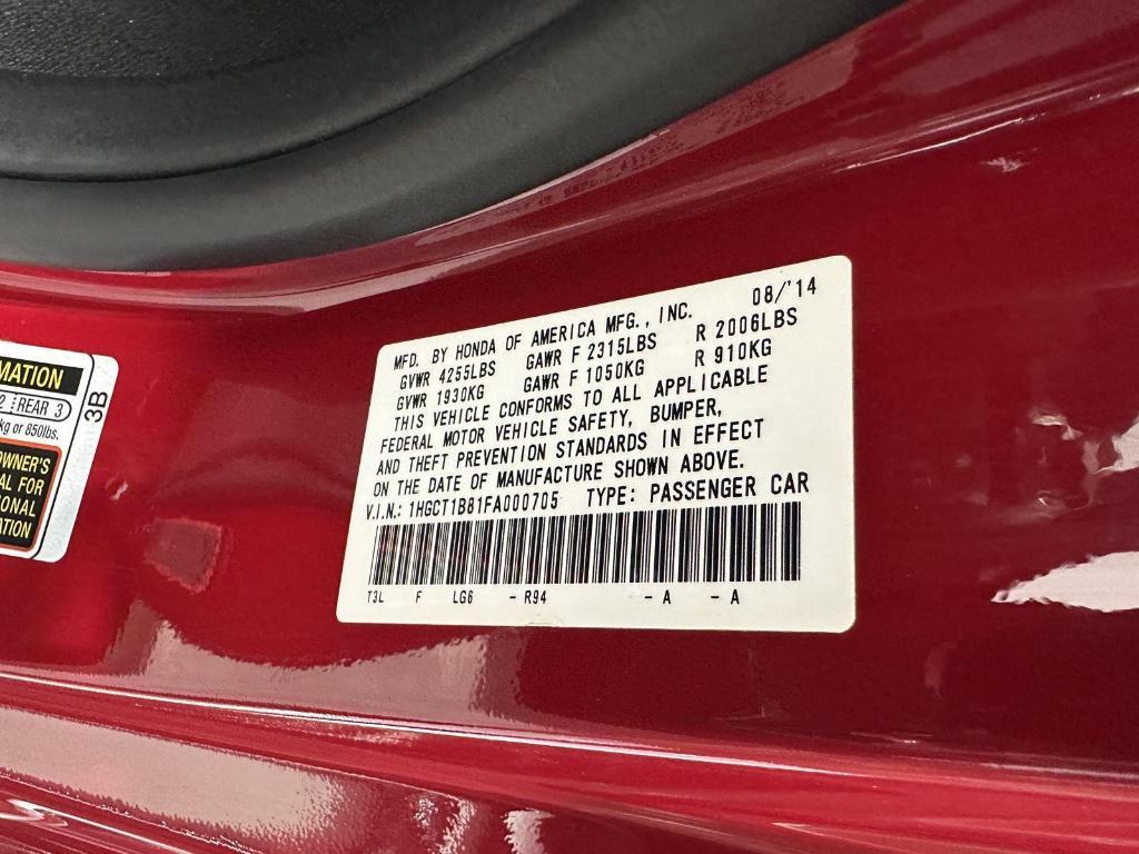 used 2015 Honda Accord car, priced at $17,995