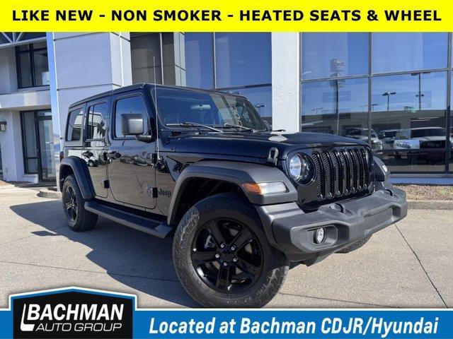 used 2021 Jeep Wrangler Unlimited car, priced at $27,850