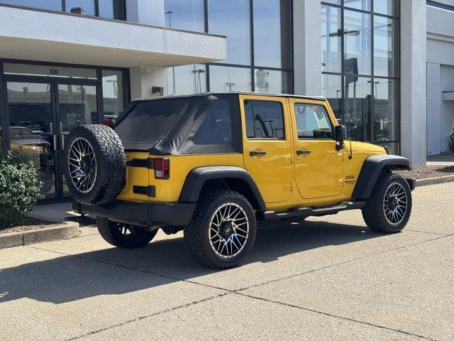 used 2015 Jeep Wrangler Unlimited car, priced at $15,950