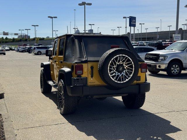 used 2015 Jeep Wrangler Unlimited car, priced at $15,950
