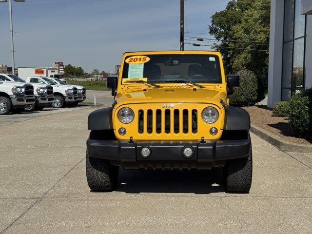 used 2015 Jeep Wrangler Unlimited car, priced at $15,950