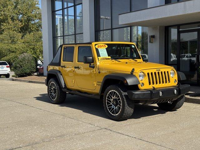 used 2015 Jeep Wrangler Unlimited car, priced at $15,950